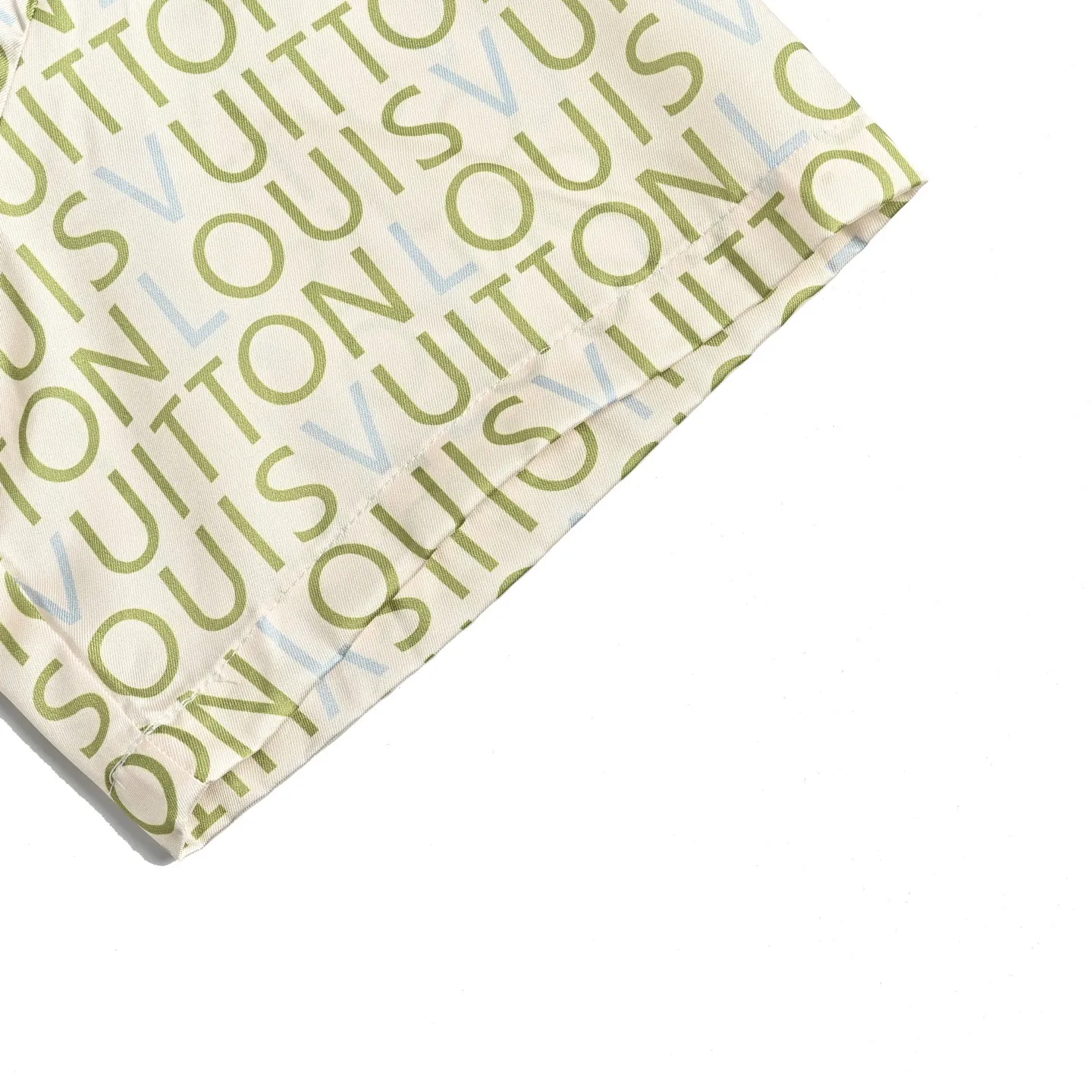 Louis Vuitton/Louis Vuitton full-print letter set short-sleeved shirt